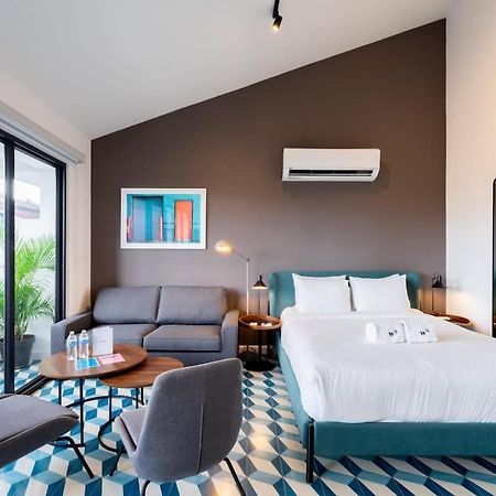 파나마시티 Artistic Loft In Santa Ana 아파트 외부 사진